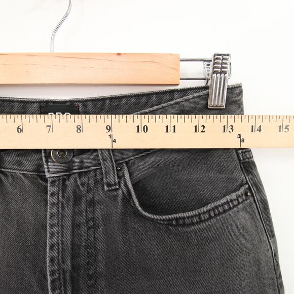 BDG Urban Outfitters Jeans Black Mom Jean High Rise High Waist Dark Wash Tapered - Picture 5 of 16